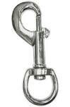 Baron 225-1 Round Eye Swivel Bolt Snap, 4-7/8&quot;  110Lb WLL