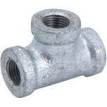 ProSource 11A-1/8G Galv. Steel Pipe Tee, 1/8&quot;