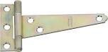 National Hardware N128-587 T-Hinges, 4" Znc Pltd
