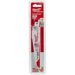 Milwaukee 48-00-5021 &quot;The Ax&quot; SawzAll Blade, 6&quot; 5Pk
