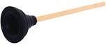 ProSource 8324-B-D3L Toilet Plunger w/21&quot; Handle