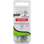 Arrrow RMA3/16 Aluminum Pop Rivets, 3/16&quot;X1/4&quot;,  15Pk