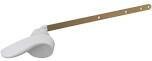 PlumbPak PP836-62L White Toilet Flush Lever, 9&quot;