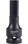 Milwaukee 1/2&quot; Drive 1/2&quot; Hex Bit Impact Socket