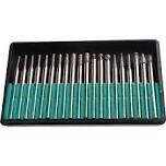 Forney 60238 Diamond Point Set with 1/8&quot; Shank, 20Pk