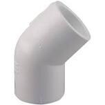 LASCO 417005BC PVC Sch40 Ell, 1/2&quot; 45Deg
