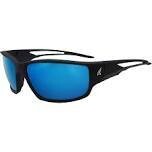 Edge Eyewear TSKAP218 Polarized Sunglasses Black/Mirror Blue