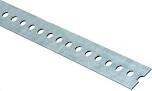 National Hardware N182-774 ZP Slotted Steel Strapping, 1-3/8&quot;X60&quot;