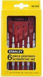 Stanley 66-039 Mini Screwdriver Set, 6Pc w/Case