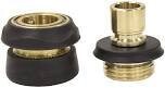 Gilmour 09QC Brass Garden Hose Quick Connect Set
