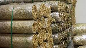 Double Net Straw Mat, 8&#39;X112&#39; 6&quot;