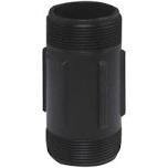 Poly Pipe Nipple, 1-1/2&quot; X Close