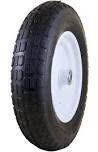 MTD 20260 Knobby Tread Pneumatic Wheelbarrow Wheel, 4.80/4-8