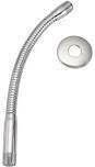 PlumbPak K780CP Flexible Chrome Shower Arm And Flange