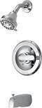 DELTA 134900 Single Handle Chrome Tub &amp; Shower Faucet