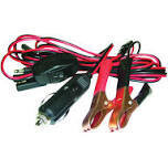Green Leaf WH1041PK Wire Harness for ATV Sprayers, 8Ft w/Battery Clamps &amp; Aux. Plug