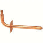 Apollo APXSTUB8WE Brass Pex Stub Out Ell w/Ear, 1/2&quot;X8&quot;