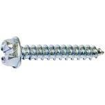 Midwest Fastener 2926 8 x 1 in. Tap Slottd Hex Zinc Screw