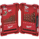 Milwaukee Cobalt Red Helix Drill Bit Set, 23Pc