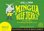 Mingua Garlic &amp; Onion Beef Jerky, 3.5oz