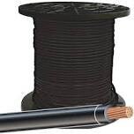 Southwire 8BLK-STRX500 Black THHN Single Building Wire