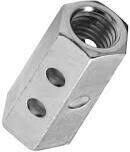 National N182-709 Coupling Nut, 1/2&quot; Zinc