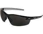 Edge Eyewear Zorge DZ116 Safety Glasses, Black/Smoke