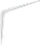 National Hardware N218-958 White Shelf Bracket,  10&quot;X12&quot; 100Lb WLL