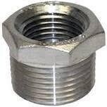 Merrill Stainless Steel Pipe Bushing, 3/4&quot;X1/2&quot;