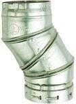 AmeriVent 3EWT Type B Double WallAmeriVent 3EAL Type B Double Wall Gas Vent Elbow, 3&quot;