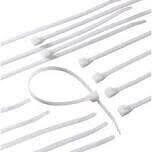 GB 46-310 Natural Nylon Cable Ties, 11&quot;  75Lb,  100Pk
