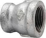 ProSource 24-11/2X3/4G Galv Steel Reducer Coupler, 1-1/2&quot;X3/4&quot;