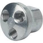 Plews/Edelmann 41-125 Air Manifold, 3-Way 1/4&quot;FPT