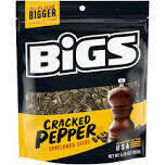 Bigs 604629 Sea Salt &amp; Black Pepper Sunflower Seeds,  5.35Oz