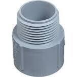 Carlon E943FR-CTN PVC Male Conduit Adaptor, 1&quot;