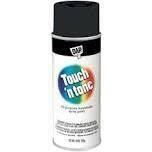 Rust-Oleum Touch &#39;N Tone 55275830 Economy Flat Black Spray Paint, 10oz