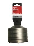 Milwaukee SDS+ Core Bit, 3-9/16&quot; X 2&quot;