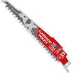 Milwaukee 48-00-5221 &quot;The Ax&quot; w/Carbide Teeth SawzAll Blade, 6&quot;