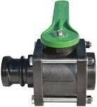 Green Leaf VF204FP Full Port 4-Bolted Ball Valve, 2&quot;M X 2&quot;FPT