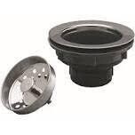 PlumbPak PP66-2W Plastic Basket Strainer w/SS Rim, 3-1/2&quot;