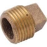 Anderson Metals 738109-12 Brass Pipe Plug, 3/4&quot;