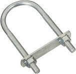 National N222-158 U-Bolt, 5/16&quot;X1-3/4&quot;X2-1/4&quot;, Zinc