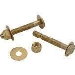 PlumbPak PP830-56 Brass Toilet Bolt Set, 5/16&quot;X2-1/4&quot;