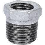 ProSource 35-3/8X1/8G Galv. Steel Pipe Bushing, 3/8&quot;X1/8&quot;