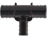 Apollo PXPAT3412345PK Poly Pex Reducing Tee, 3/4&quot;X1/2&quot;X3/4&quot;  5Pk