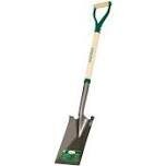 Landscapers Select 34595 Garden Spade Shovel w/Wooden Handle
