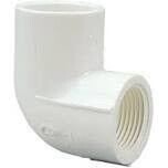 LASCO 407010BC PVC Sch40 Ell,  1&quot; Slip X FPT