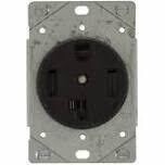Eaton 1257-SP Flush Mount Dryer Receptacle, 30A 4-Wire, NEMA 14-30R