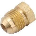 Anderson Metals 39-P Brass Flare Plug, 1/2&quot;
