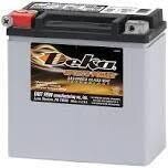 Deka Motorcycle Battery, 220CCA, 12AH